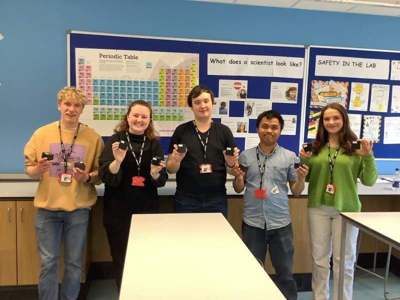 Volunteers after the black box experiment