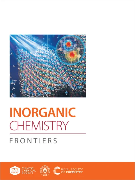 Inorganic Chemistry Frontiers journal cover