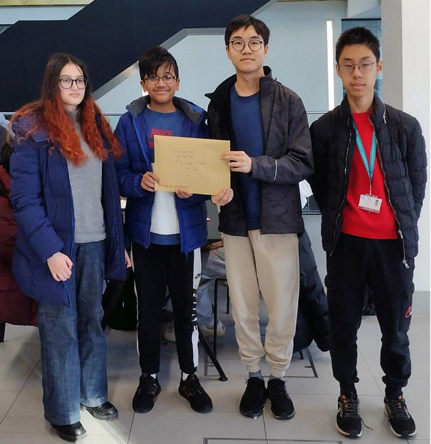 The team from Concord College