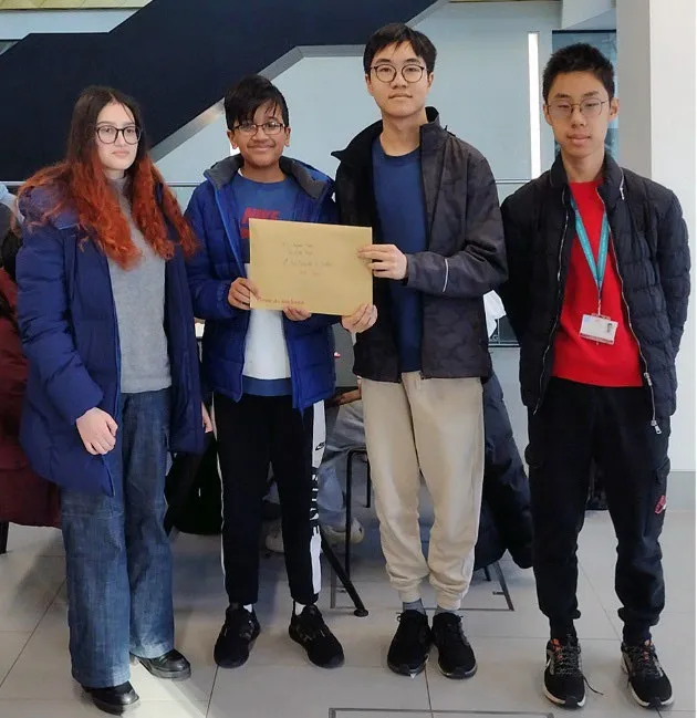 The team from Concord College