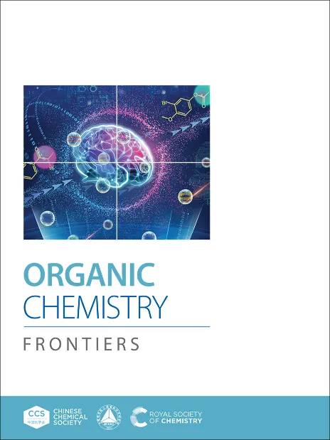 Organic Chemistry Frontiers journal cover