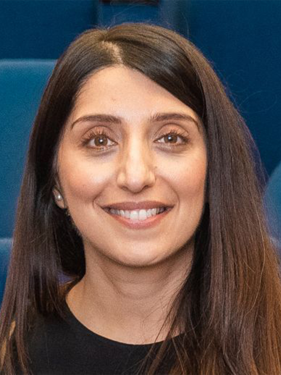 headshot of Ghazala Sadiq