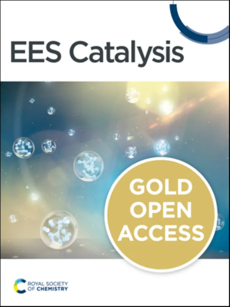 EES Catalysis journal cover image