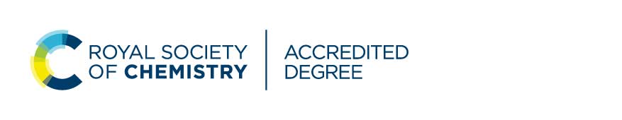 Royal Society of Chemistry Accredited Degree logo Royal Society of Chemistry Accredited Degree logo
