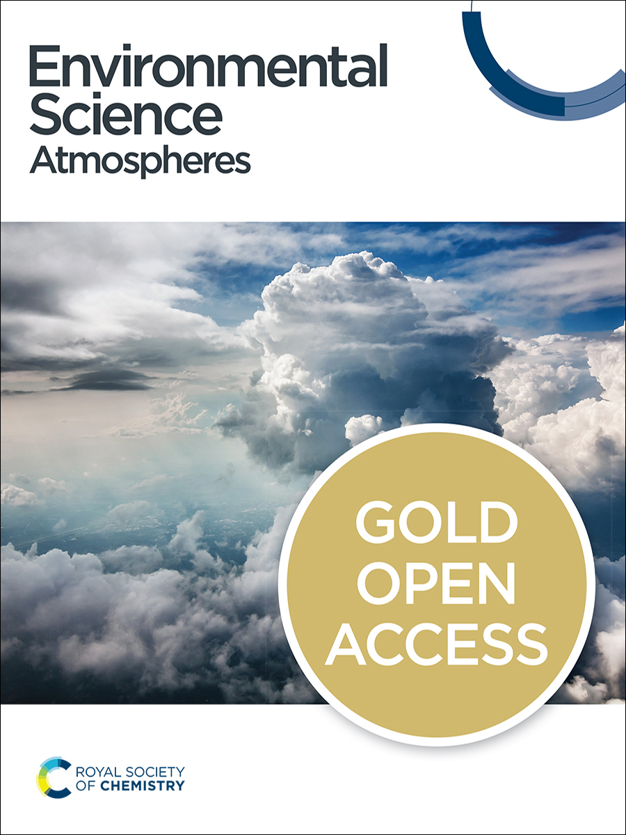 Environmental Science Atmospheres journal cover