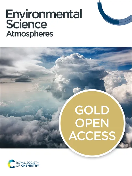 Environmental Science Atmospheres journal cover