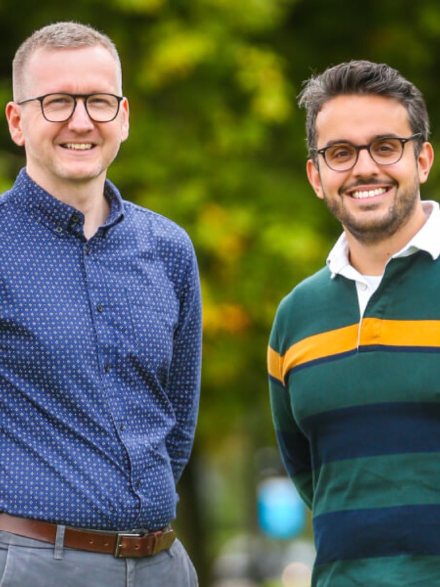 We are Chemistry (WaC) team standing together outside smiling