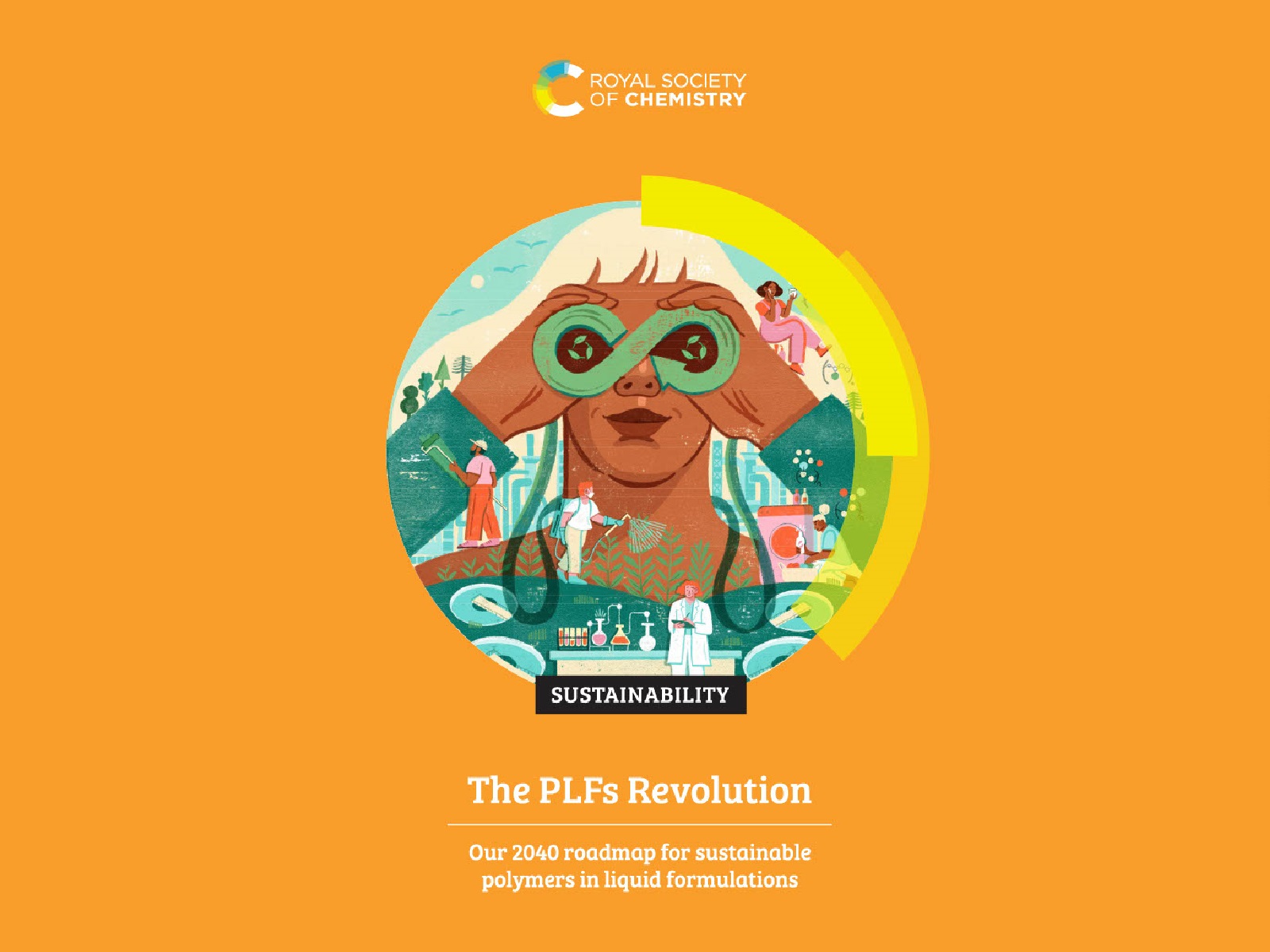 The front cover of the PLFs Revolution roadmap report
