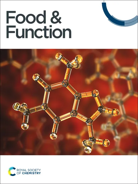 Food and Function journal cover