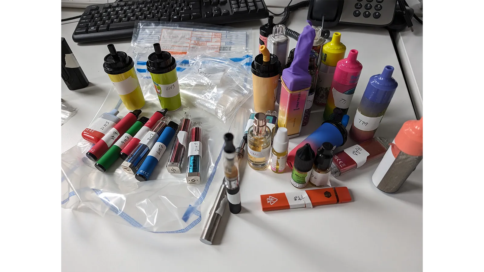 Harm Reductions equipment to test their device