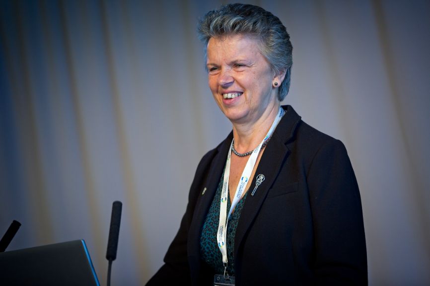 RSC president, Professor Gill Reid, opens the Science and the Parliament event.