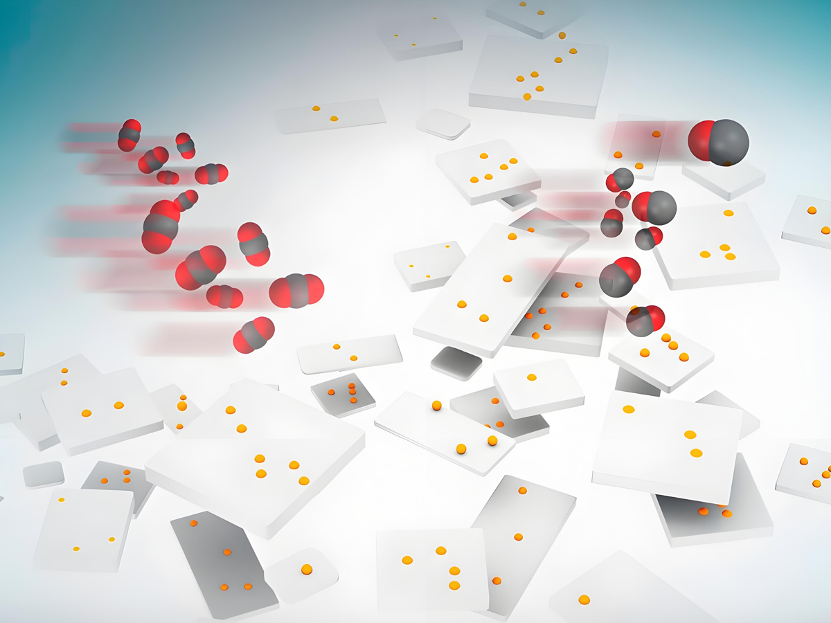 A representation of Gas-phase Heterogeneous Catalysis for Solar Fuel's Research in graphic form