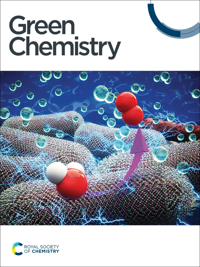 Green Chemistry journal cover