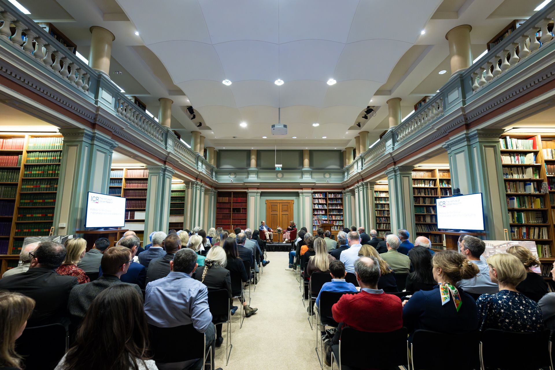 Event with large audience in Burlington House library.jpg Event with large audience in Burlington House library.jpg