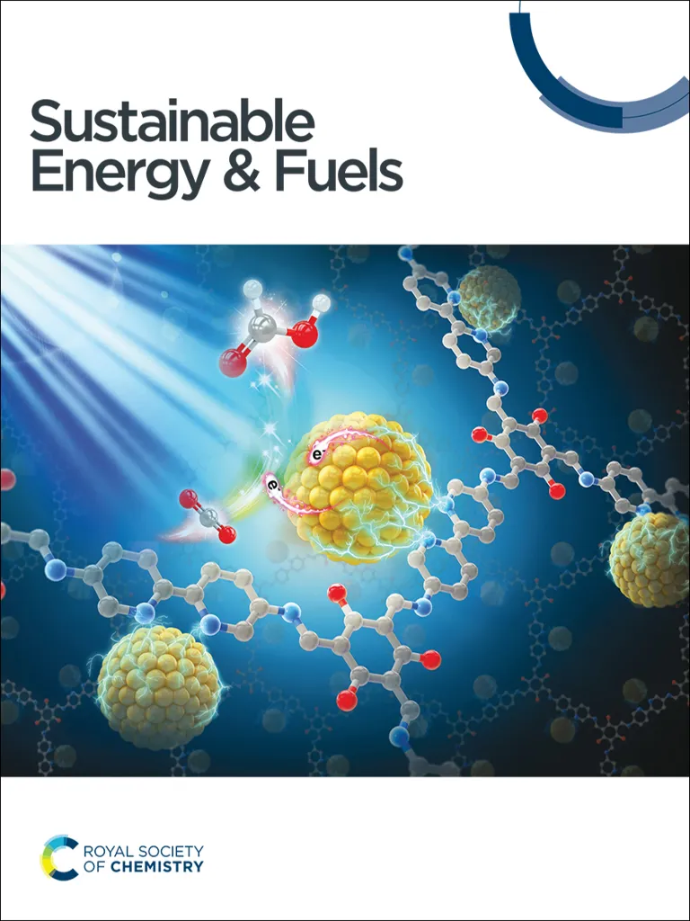 Sustainable Energy and Fuels journal cover