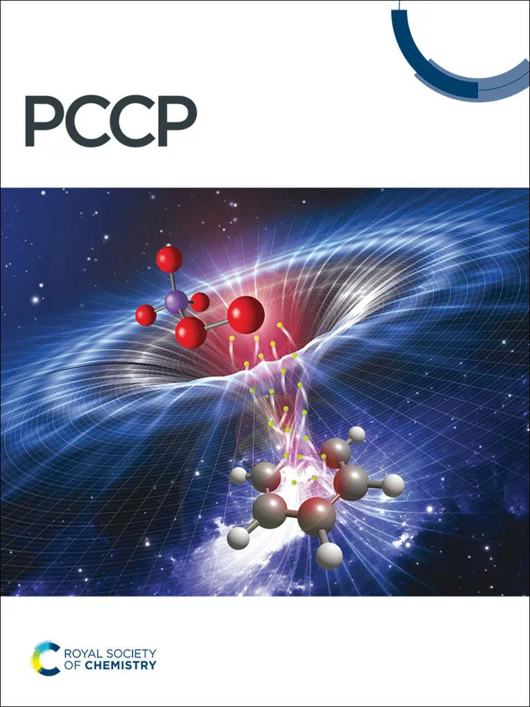 Physical Chemistry Chemical Physics journal cover