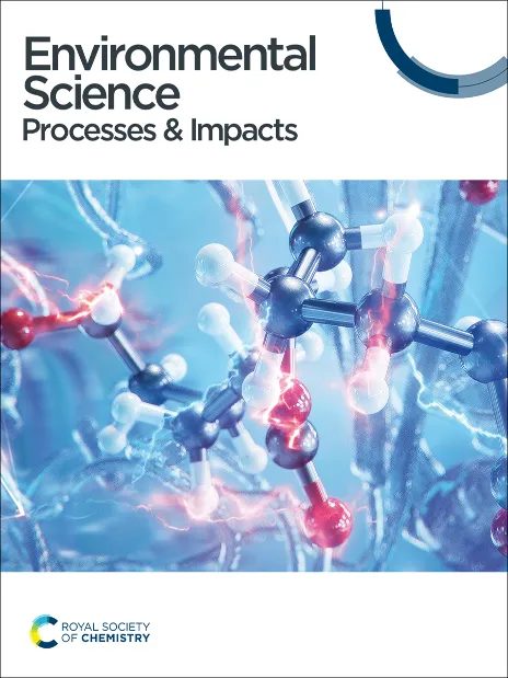 Environmental Science Processes and Impacts journal cover
