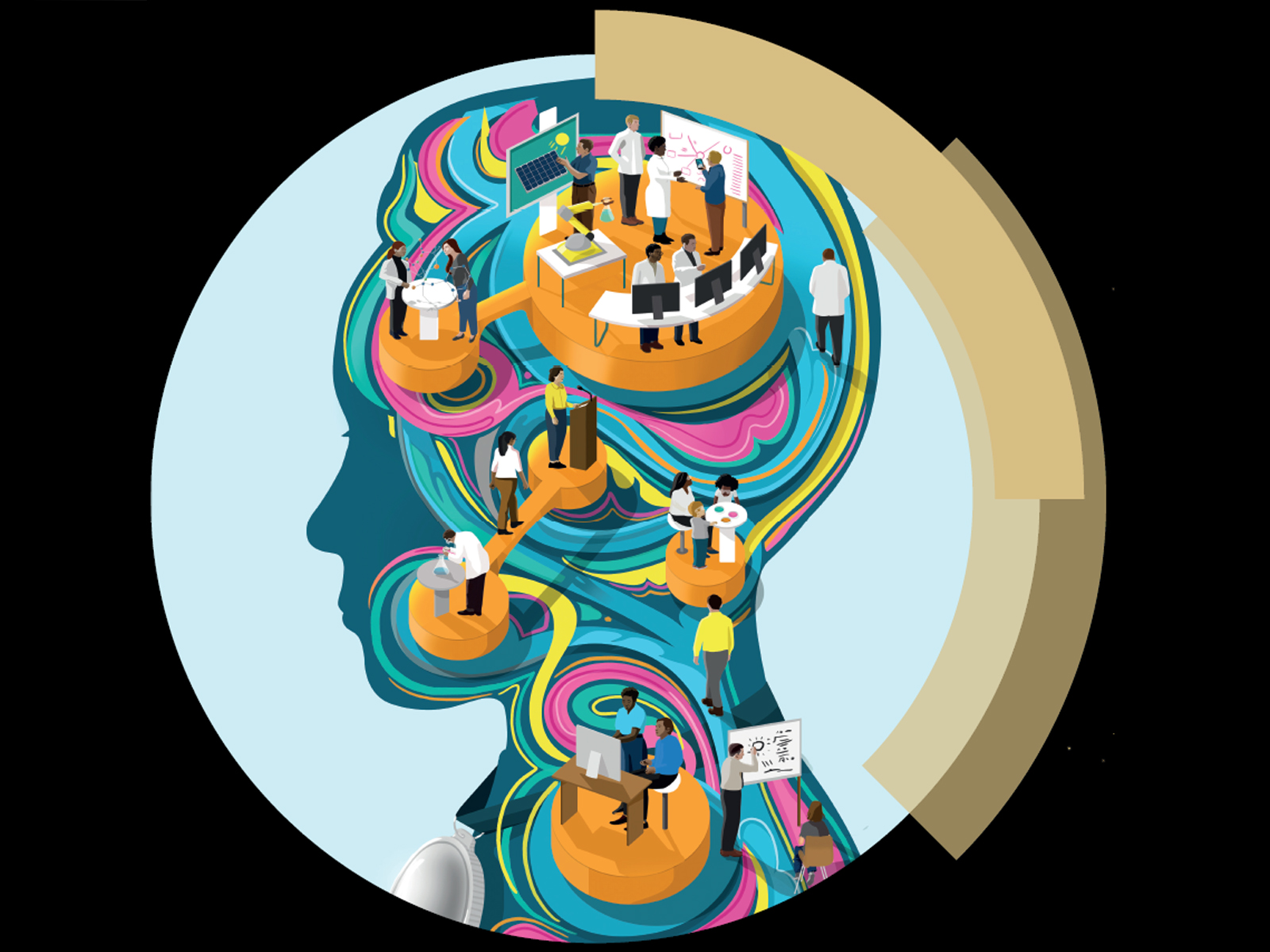 Conceptual illustration  Conceptual illustration