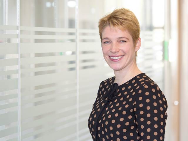 Photo of Jo Reynolds at Thomas Graham House