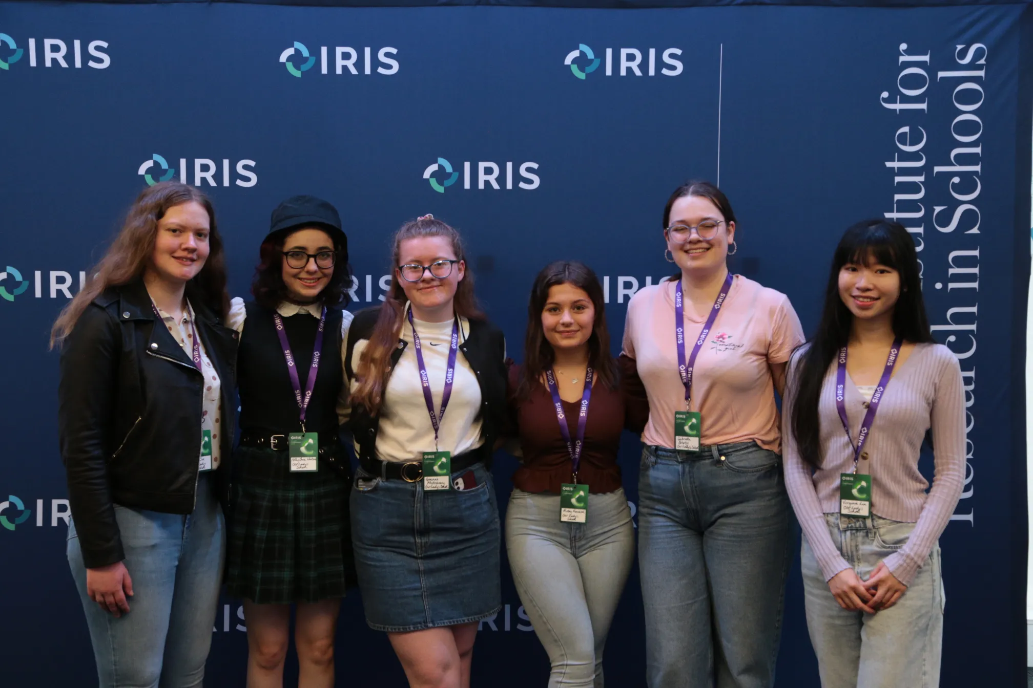 Our Lady's Grammar School students at the IRIS Student Conference