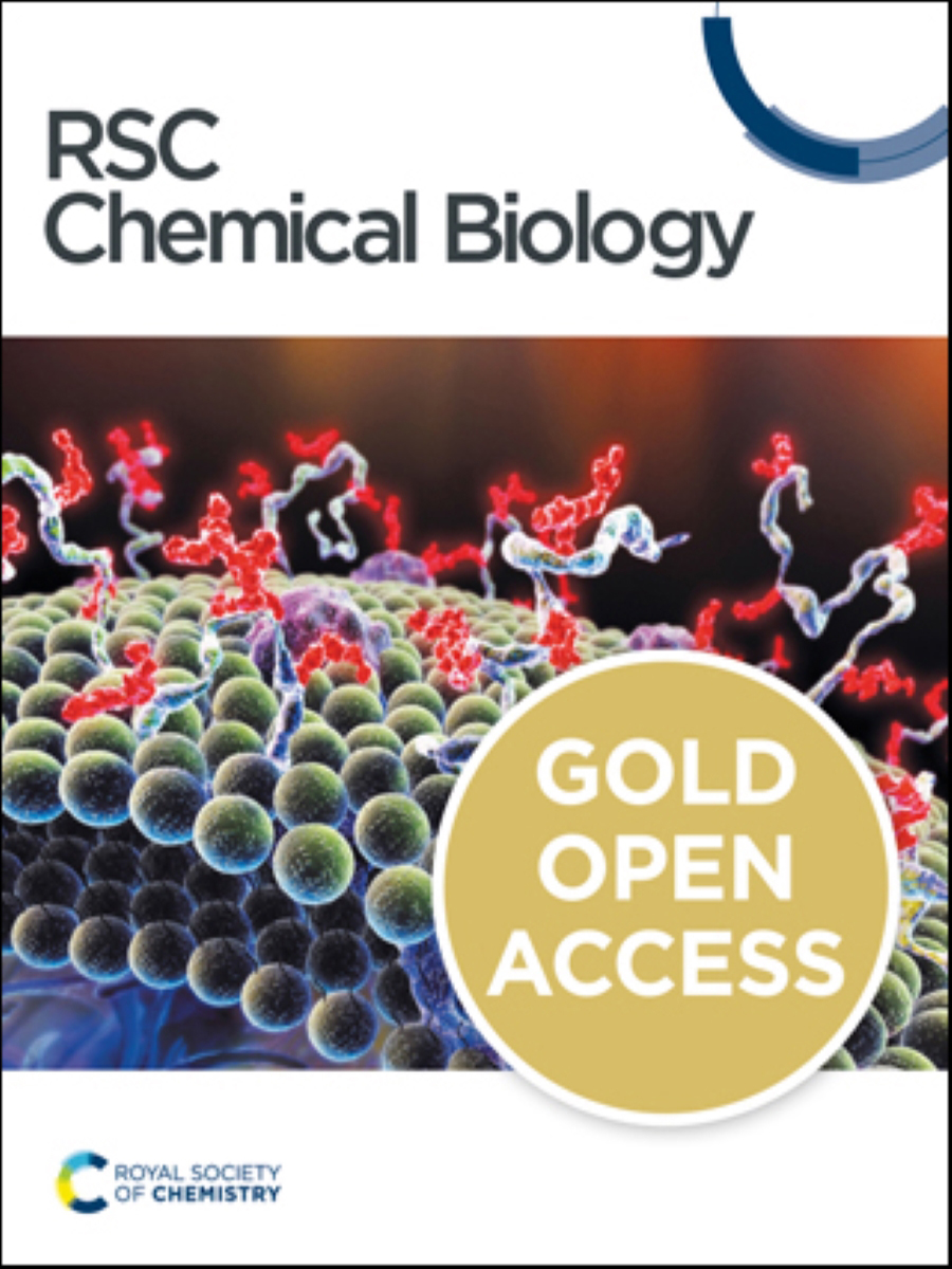 The front cover of RSC Chemical Biology