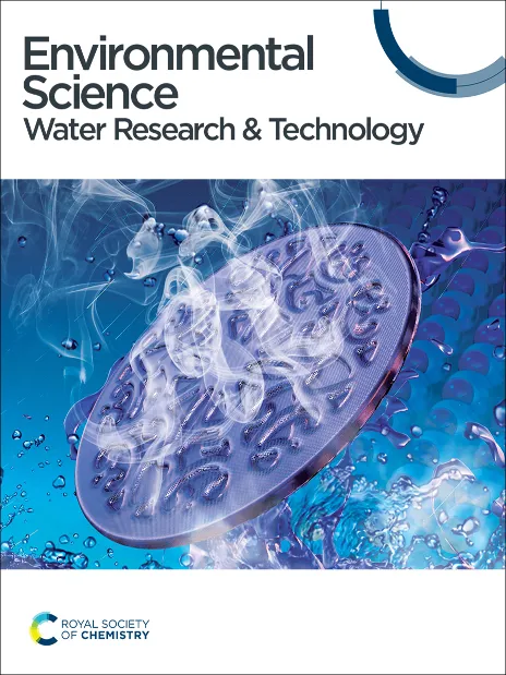 Environmental Science Water Research and Technology journal cover